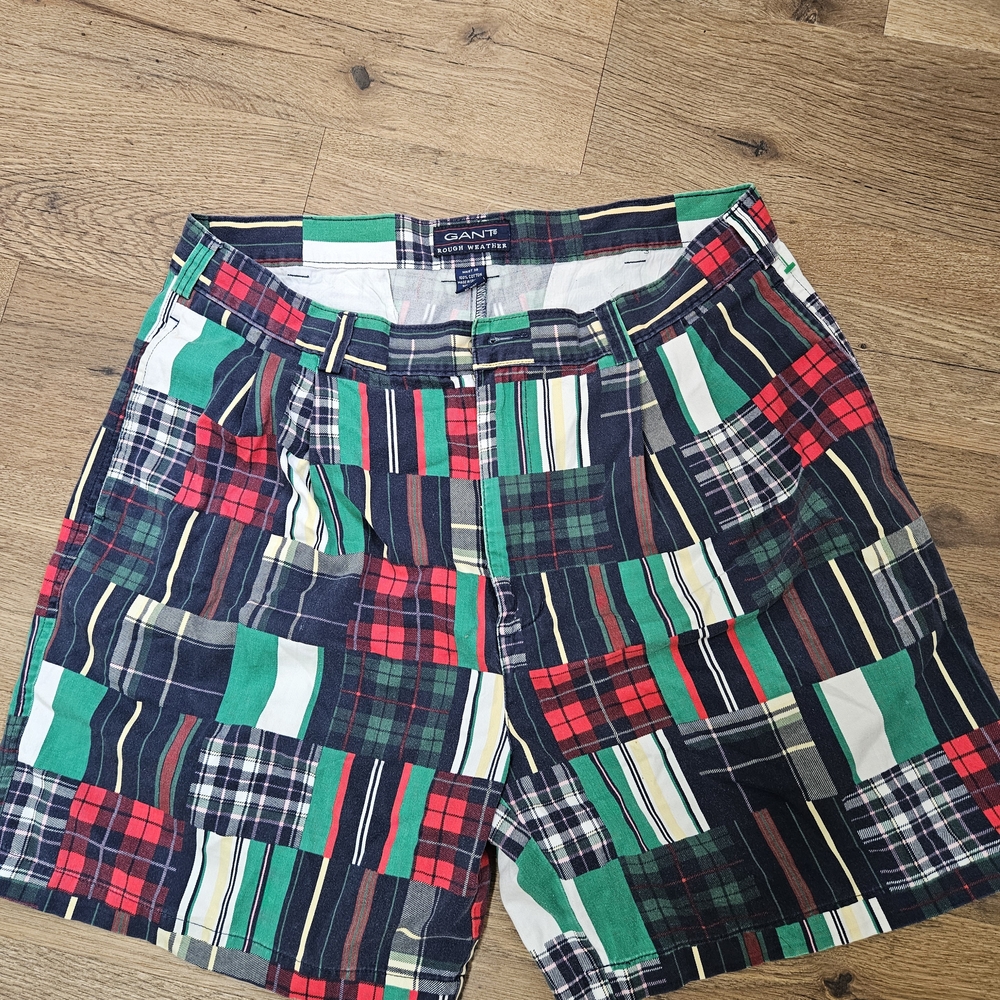 GANT Men's Multicolor Patchwork Shorts